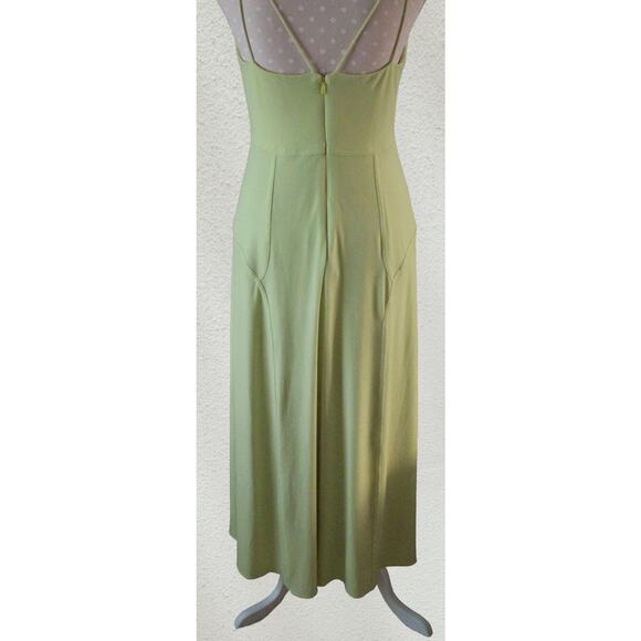 Amazing Halston Lea Stretch-Jersey Midi Dress, Size 10 - Picture 3 of 10